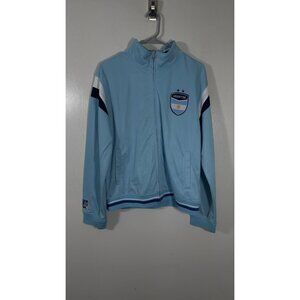 RX Rhinox Men’s Large USA Soccer Jacket Full Zip Blue Red White